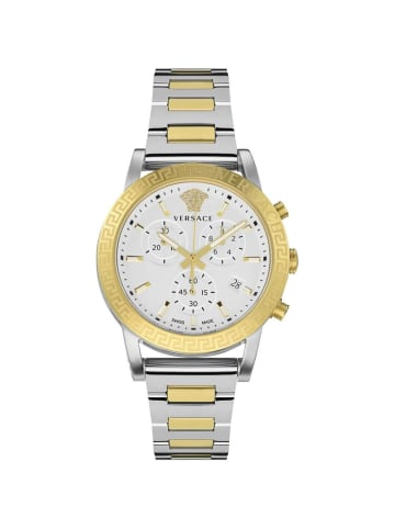 Versace Analoguhr für Damen in silber