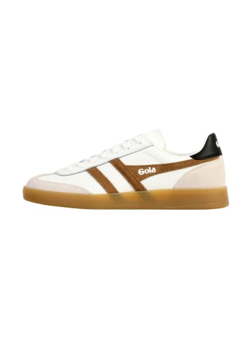 Gola Niedrige Sneaker aus Viper-Leder Weiß