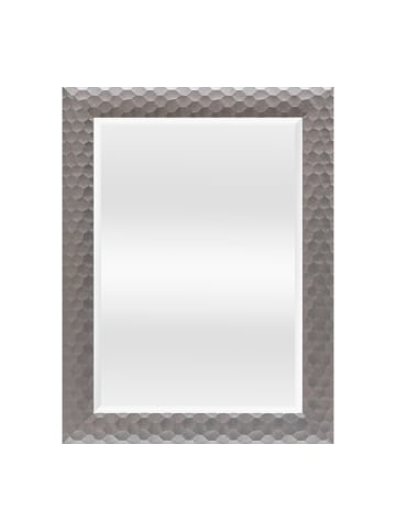 en.casa Wandspiegel Ocre in Silber (H)104cm (B)74cm