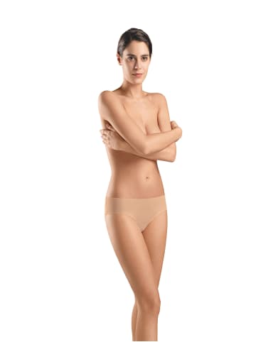 Hanro Midi Slip Invisible Cotton in Beige