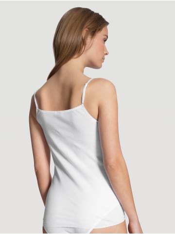 Calida Spaghetti-Top in weiss