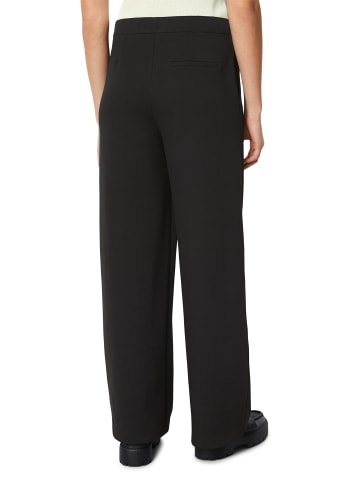 Marc O'Polo Jerseyhose flared in Schwarz