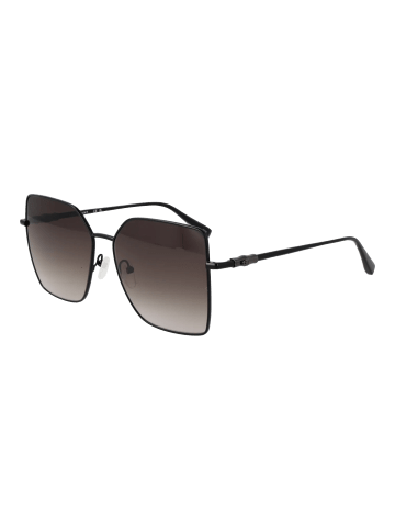 Longchamp Damen Sonnenbrillen Schmetterling Schwarz