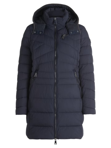 Gil Bret Steppmantel mit abnehmbarer Kapuze in Dunkelblau