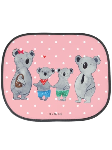 Mr. & Mrs. Panda sonnenschutz mit saugnäpfen Koala Familie zwei ... in Rot Pastell