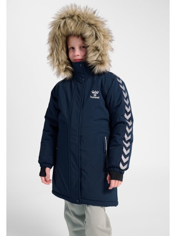 Hummel Mantel Daumenlöcher Hmlleaf Lebensstil Mädchen in BLACK IRIS2