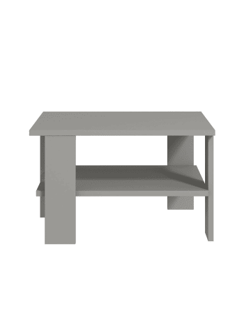 CALICOSY Couchtisch DUAMA in Grau - (W)60  x (H)37  x (L)45 cm