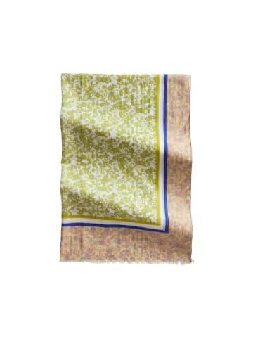 Marc O'Polo Schal mit Allover-Print in Medium Blue