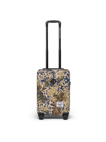 Herschel Heritage Hardshell - 4-Rollen Kabinentrolley 50 cm (moonbeam) in terrain camo