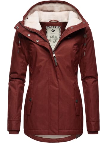 ragwear Winterjacke Monade in Wine Red23