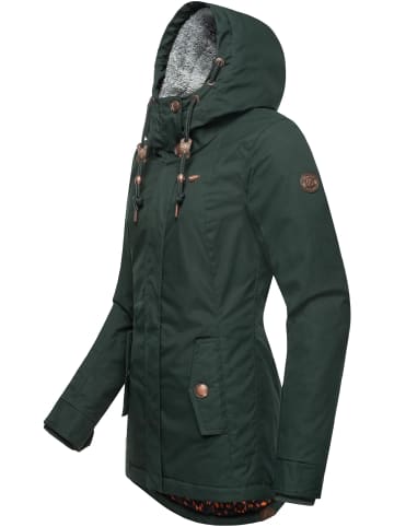 ragwear Winterjacke Monade in Dark Green2023