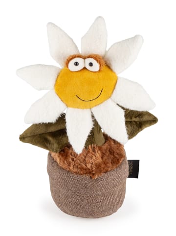 Sigikid Plüsch Blumentopf Margerite Gwendolyn Goodmood, BeastsTown in Gelb/Weiß/Grün