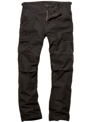 Vintage Industries Cargohose in Schwarz