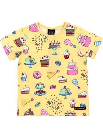 Villervalla T-shirts Geburtstag in gelb