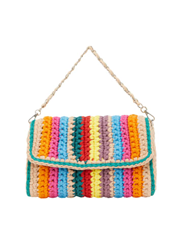 IZIA Women Messenger Bag in Rainbow Multicolor