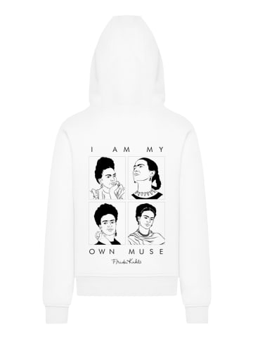 F4NT4STIC Hoodie Frida Kahlo Multi Muse in weiß