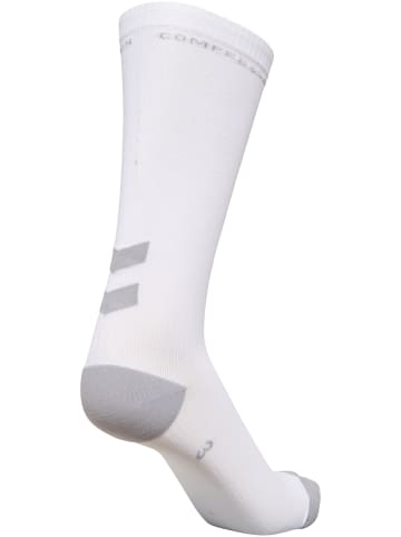 Hummel Hummel Compression Socken Elite Multisport Erwachsene Schnelltrocknend in WHITE/ALLOY