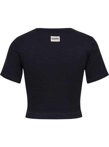 Hummel T-Shirt "Pulse Seamless Rib W T-Shirt S/S" in Schwarz