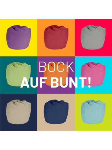 Lumaland Sitzsack In-& Outdoor 120l türkis Blau