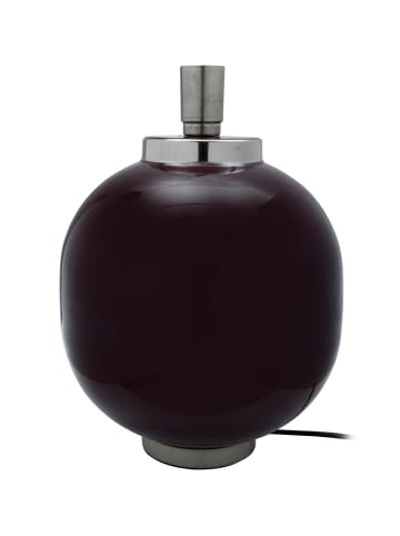Kayoom Tischlampe Art Deco 125 in beere - silber