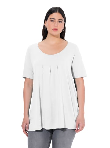 Ulla Popken Shirt in schneeweiß