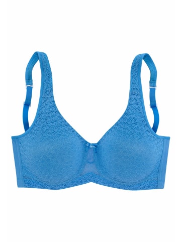 nuance Bralette-BH in karibikblau