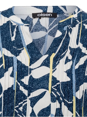 Olsen Bluse Marina City in marine ecru