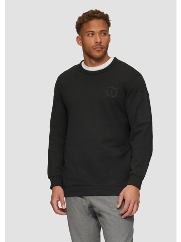 s.Oliver Sweatshirt in 9999_schwarz