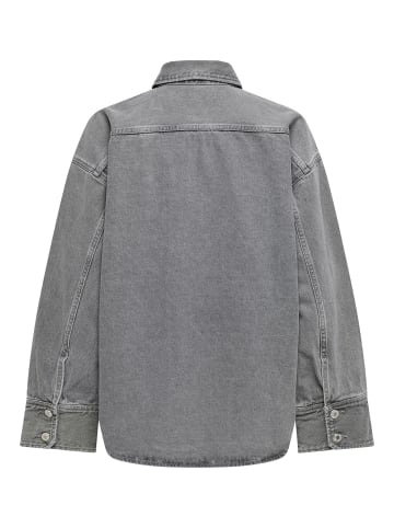 ONLY Jeanshemd in Medium Grey Denim