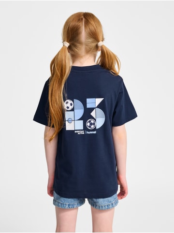 Hummel T-Shirt Hmljr Graphic Kinder in DRESS BLUES
