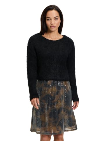 CARTOON Pailletten-Kleid 2er Set in Brown/Black