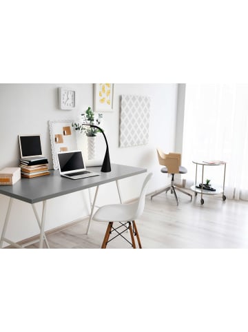 näve LED Tischleuchte "ALF" in schwarz - (L)11 cm x (B)11 cm x (H)65 cm - EEK G