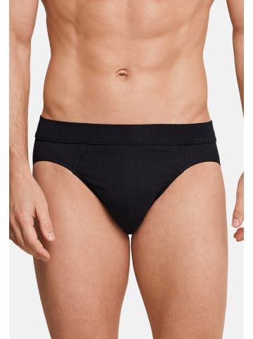 Schiesser Rio Slip / Unterhose Cotton Essentials Authentic in Schwarz