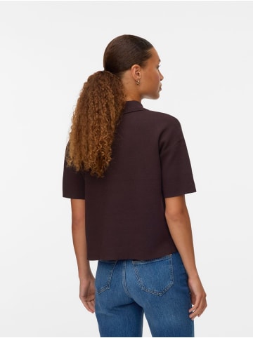 Vero Moda Poloshirt in Chocolate Torte