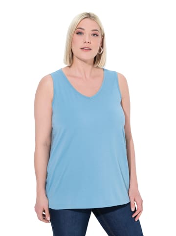 Ulla Popken Strick-Top in helles petrol