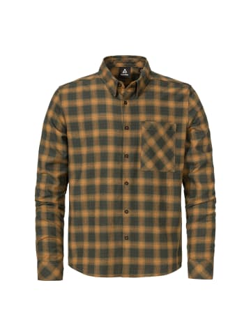 Schöffel Shirt Style Kleion in ocker/grün