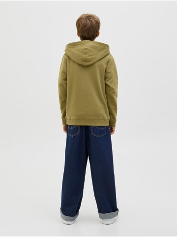 JACK & JONES Junior Kapuzenjacke in Olive Drab