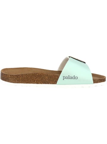 Palado Pantoletten Malta EGS Metallic in Mint