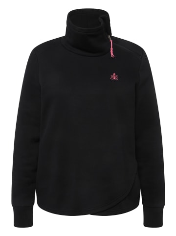 Ulla Popken Sweatshirt in schwarz