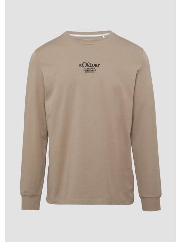 s.Oliver T-Shirt in 83D1_hellbraun
