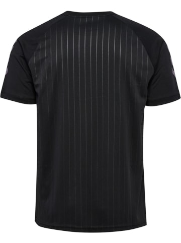 Hummel T-Shirt "Pulse Stripe T-Shirt S/S" in Schwarz
