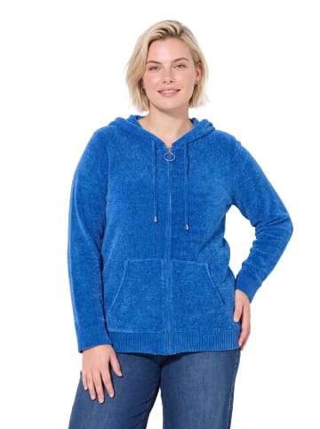 Ulla Popken Strickjacke in pfauenblau