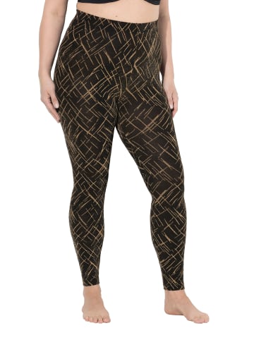 Ulla Popken Strumpfhose in gold
