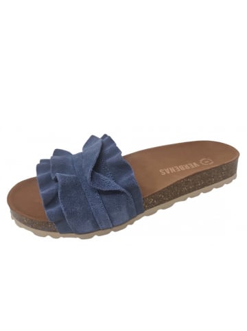 Verbenas Pantolette Rocio in Blau