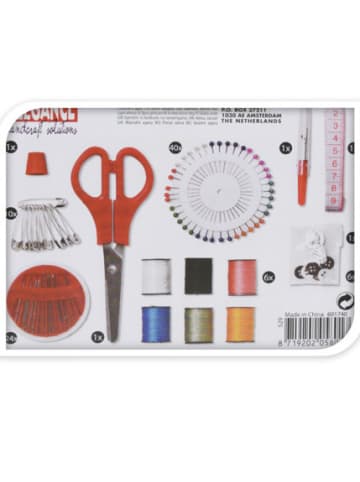 Excellent Houseware Näh-Set in einer Metallbox, 92-teilig in Mehrfarben
