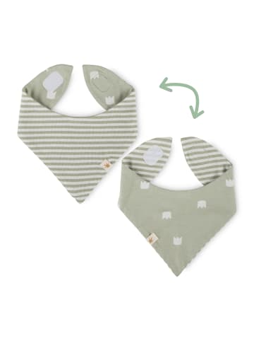 Sigikid Wendehalstuch Classic Baby in grün