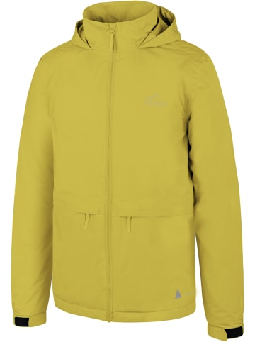 Normani Outdoor Sports Kinder Regenjacke mit Fleecefutter in Gelb