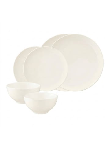 Seltmann Weiden 6er Set Basic-Set Savona Fine Diamond creme in creme