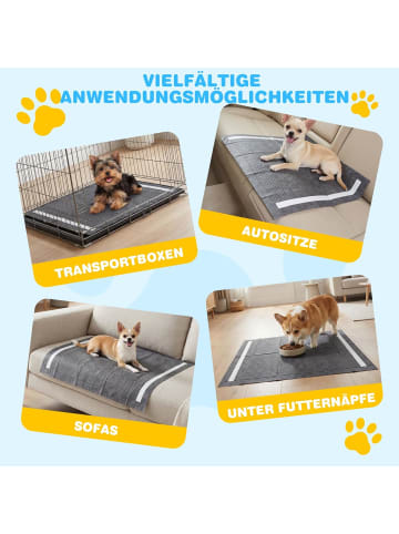 COSTWAY 150 Stk. Trainingsunterlagen 6-lagig 60 x 60 cm in Grau