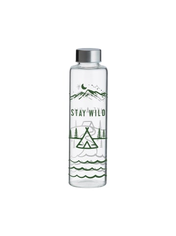 Typhoon PURE STAY WILD Trinkflasche aus Glas, 600 ml